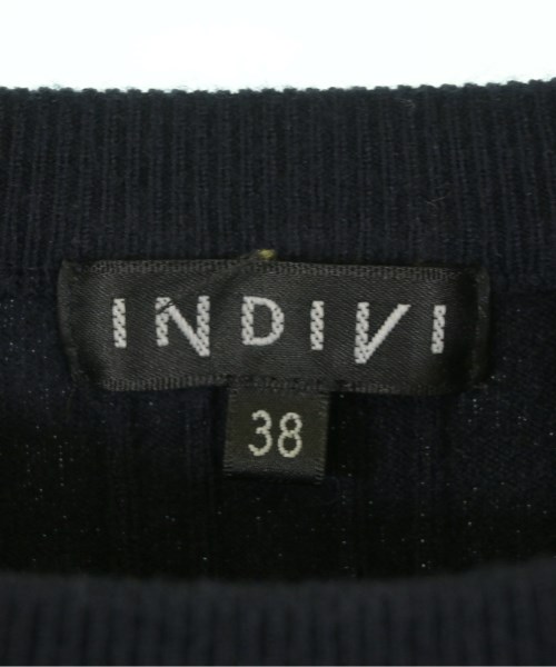 INDIVI（インディヴィ）ニット・セーター 紺 サイズ:38(M位) レディース/2200722227053