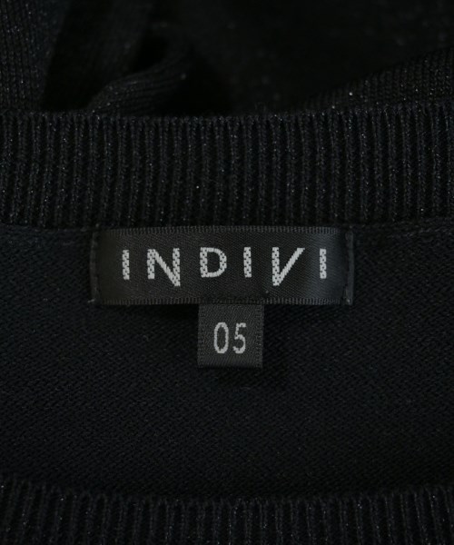 INDIVI（インディヴィ）ニット・セーター 黒 サイズ:05(XS位) レディース/2200722227084