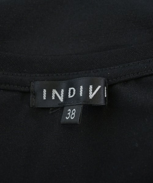 INDIVI（インディヴィ）Tシャツ・カットソー 黒 サイズ:38(M位) レディース/2200722227138