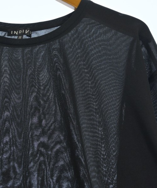 INDIVI（インディヴィ）Tシャツ・カットソー 黒 サイズ:38(M位) レディース/2200722227138