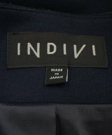 INDIVI（インディヴィ）ノーカラージャケット 紺 サイズ:40(L位) レディース/2200722806050