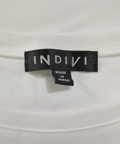 INDIVI（インディヴィ）Tシャツ・カットソー 白 サイズ:13(XL位) レディース/2200723909125