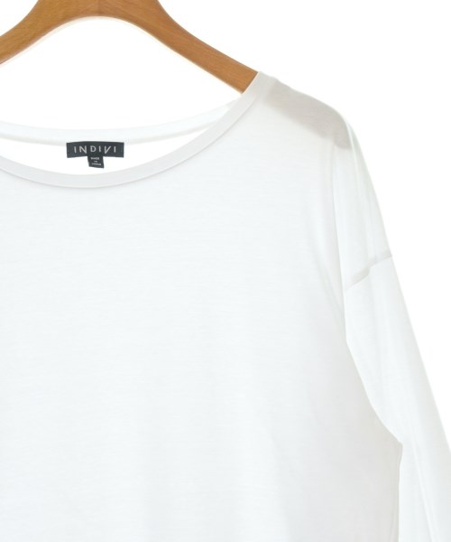 INDIVI（インディヴィ）Tシャツ・カットソー 白 サイズ:13(XL位) レディース/2200723909125