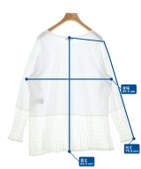 INDIVI（インディヴィ）Tシャツ・カットソー 白 サイズ:13(XL位) レディース/2200723909125