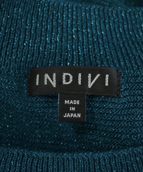 INDIVI（インディヴィ）ニット・セーター 青 サイズ:38(M位) レディース/2200727903051
