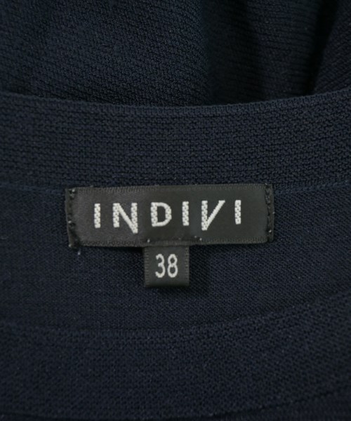 INDIVI（インディヴィ）ニット・セーター 紺 サイズ:38(M位) レディース/2200727552037