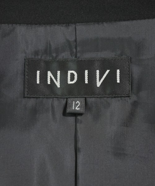INDIVI（インディヴィ）テーラードジャケット 黒 サイズ:12(XL位) レディース/2200682462013