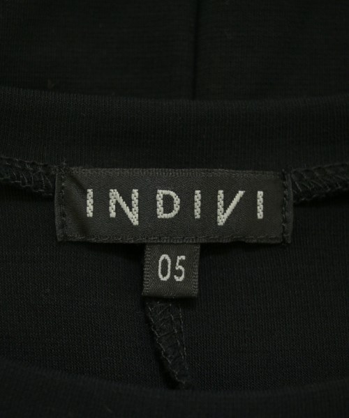 INDIVI（インディヴィ）Tシャツ・カットソー 黒 サイズ:05(XS位) レディース/2200676664058