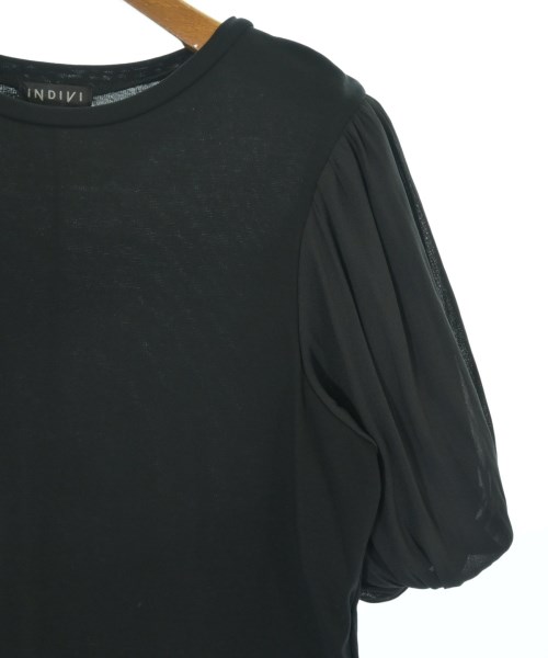 INDIVI（インディヴィ）Tシャツ・カットソー 黒 サイズ:05(XS位) レディース/2200676664058