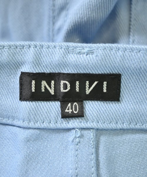 INDIVI（インディヴィ）デニムパンツ 青 サイズ:40(L位) レディース/2200676660128