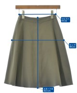 INDIVI（インディヴィ）ロング・マキシ丈スカート カーキ サイズ:05(XS位) レディース/2200678831076