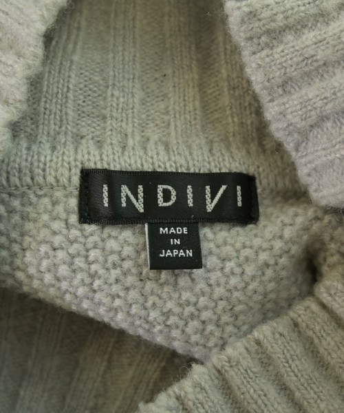 INDIVI（インディヴィ）ニット・セーター グレー サイズ:38(M位) レディース/2200680641014