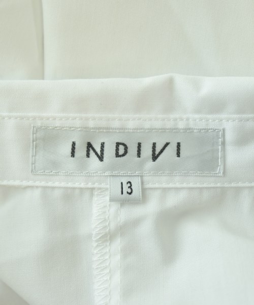 INDIVI（インディヴィ）カジュアルシャツ 白 サイズ:13(XL位) レディース/2200681920040