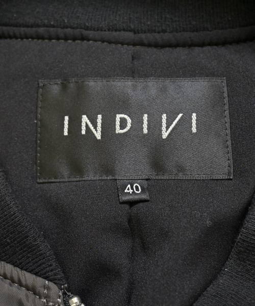 INDIVI（インディヴィ）ダウンコート グレー サイズ:40(L位) レディース/2200682918022