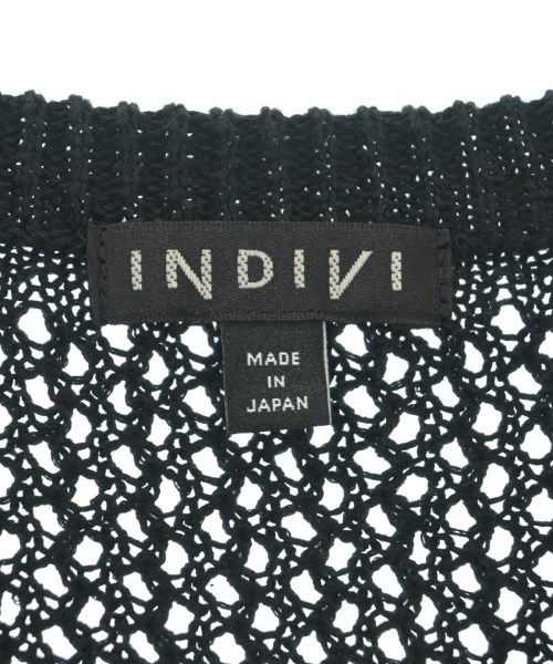 INDIVI（インディヴィ）カーディガン 黒 サイズ:38(M位) レディース/2200682918046