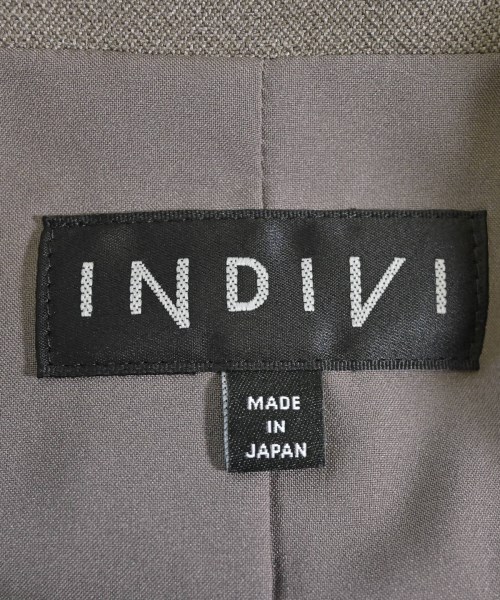 INDIVI（インディヴィ）テーラードジャケット グレー サイズ:05(XS位) レディース/2200682918084