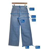INDIVI（インディヴィ）デニムパンツ 青 サイズ:05(XS位) レディース/2200682918091