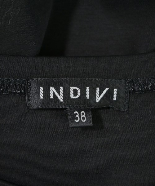 INDIVI（インディヴィ）Tシャツ・カットソー 黒 サイズ:38(M位) レディース/2200682918152
