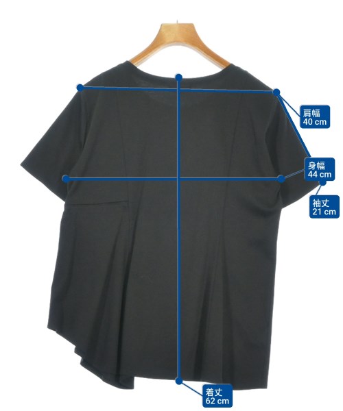INDIVI（インディヴィ）Tシャツ・カットソー 黒 サイズ:38(M位) レディース/2200682918152