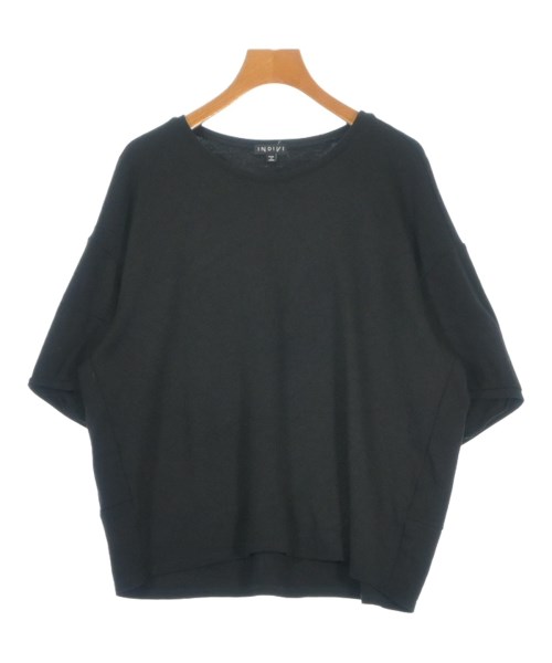 INDIVI(インディヴィ)Tシャツ・カットソー 黒 サイズ:38(M位)/2200682918169