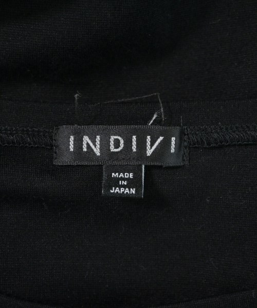 INDIVI（インディヴィ）Tシャツ・カットソー 黒 サイズ:38(M位) レディース/2200682918169