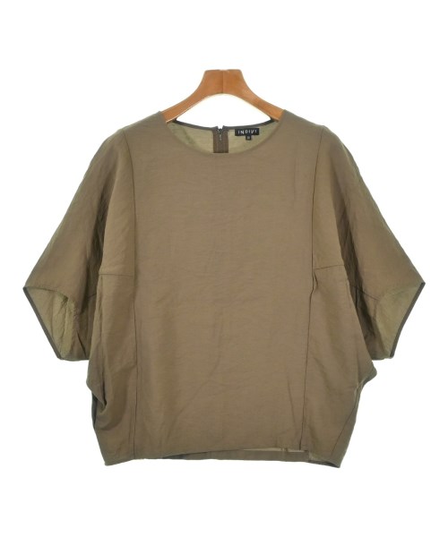 INDIVI(インディヴィ)Tシャツ・カットソー 茶 サイズ:38(M位)/2200682129077