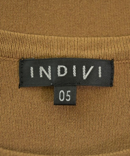 INDIVI（インディヴィ）ワンピース 茶 サイズ:05(XS位) レディース/2200682969055