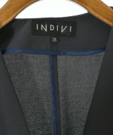 INDIVI（インディヴィ）ノーカラージャケット 紺 サイズ:38(M位) レディース/2200683849011