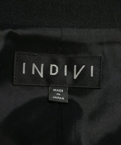 INDIVI（インディヴィ）テーラードジャケット 黒 サイズ:38(M位) レディース/2200683849080