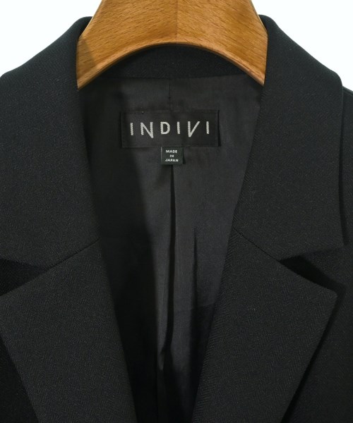 INDIVI（インディヴィ）テーラードジャケット 黒 サイズ:38(M位) レディース/2200683849080