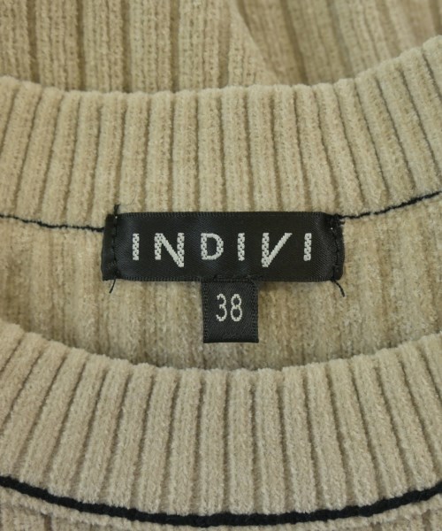 INDIVI（インディヴィ）ニット・セーター ベージュ サイズ:38(M位) レディース/2200684100142