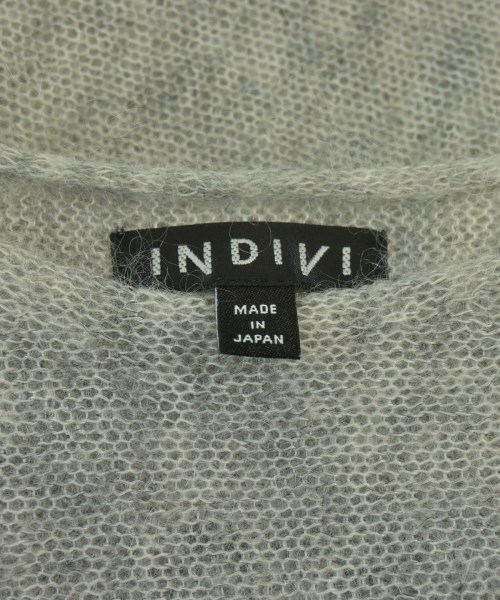 INDIVI（インディヴィ）ニット・セーター グレー サイズ:38(M位) レディース/2200684100173