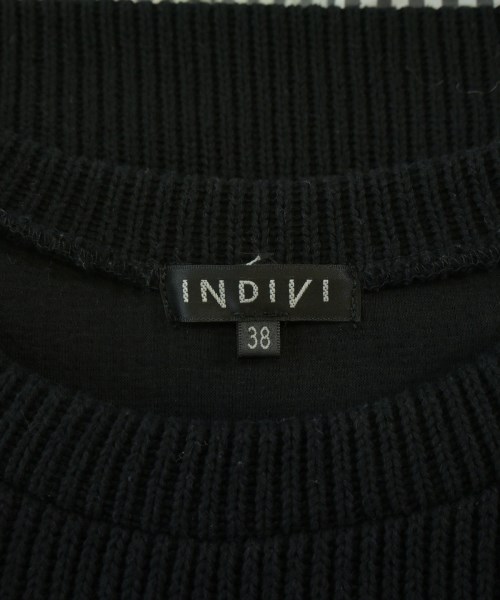 INDIVI（インディヴィ）ニット・セーター 黒 サイズ:38(M位) レディース/2200684100203