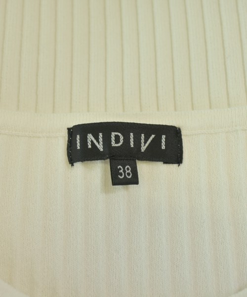 INDIVI（インディヴィ）ニット・セーター 白 サイズ:38(M位) レディース/2200684100210