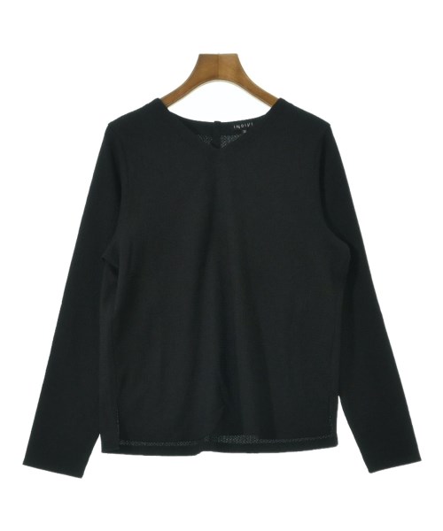 INDIVI(インディヴィ)Tシャツ・カットソー 黒 サイズ:38(M位)/2200684100302