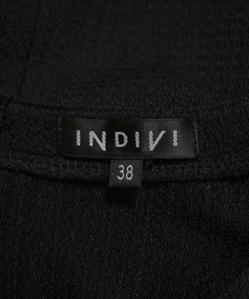 INDIVI（インディヴィ）Tシャツ・カットソー 黒 サイズ:38(M位) レディース/2200684100302