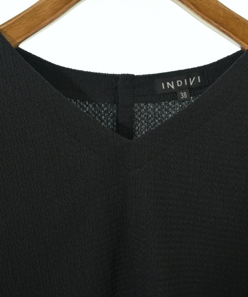 INDIVI（インディヴィ）Tシャツ・カットソー 黒 サイズ:38(M位) レディース/2200684100302