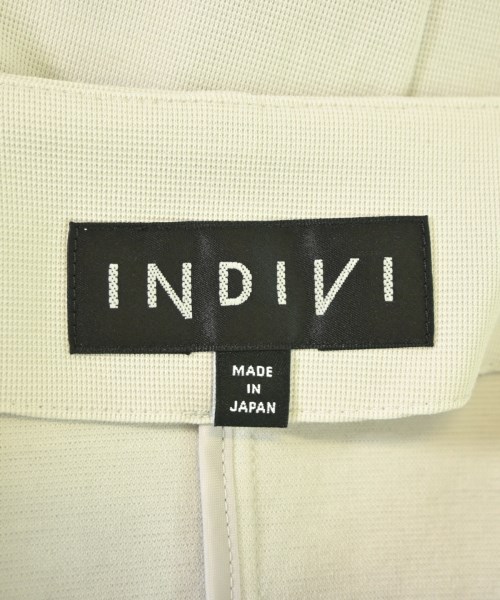 INDIVI（インディヴィ）ノーカラージャケット グレー サイズ:38(M位) レディース/2200684892030