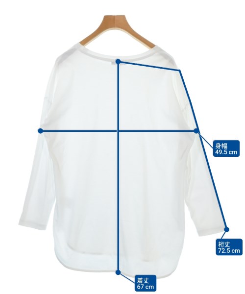 INDIVI（インディヴィ）Tシャツ・カットソー 白 サイズ:34(XS位) レディース/2200684058061