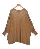 INDIVI（インディヴィ）ニット・セーター 茶 サイズ:34(XS位) レディース/2200684058085