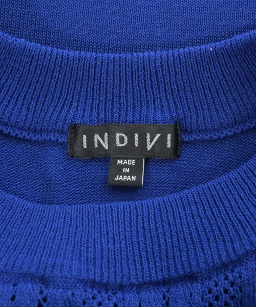 INDIVI（インディヴィ）ベスト/ノースリーブ 紺 サイズ:38(M位) レディース/2200684058122