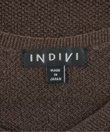 INDIVI（インディヴィ）ベスト/ノースリーブ 茶 サイズ:38(M位) レディース/2200685779019
