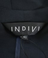 INDIVI（インディヴィ）ノーカラージャケット 紺 サイズ:40(L位) レディース/2200690097160