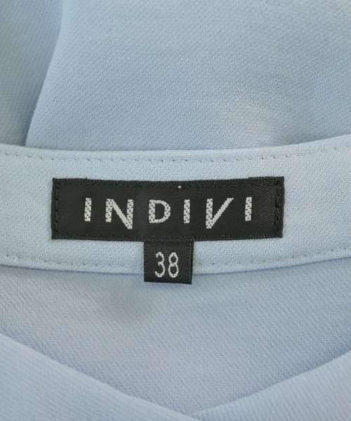 INDIVI（インディヴィ）カジュアルシャツ 青 サイズ:38(M位) レディース/2200683675078