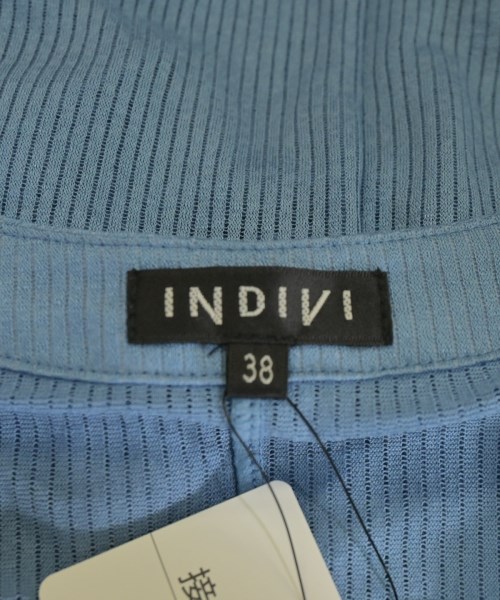 INDIVI（インディヴィ）カーディガン 青 サイズ:38(M位) レディース/2200685466032