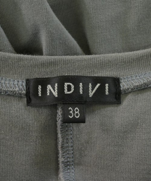 INDIVI（インディヴィ）ワンピース グレー サイズ:38(M位) レディース/2200685829028