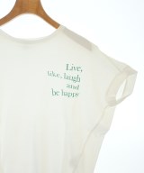 INDIVI（インディヴィ）Tシャツ・カットソー 白 サイズ:05(XS位) レディース/2200680403162