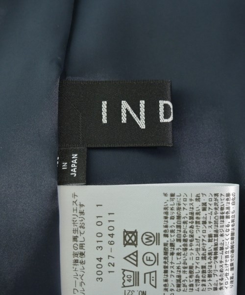 INDIVI（インディヴィ）スラックス 紺 サイズ:12(XL位) レディース/2200682492010
