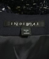 INDIVI（インディヴィ）ひざ丈スカート 紺 サイズ:13(XL位) レディース/2200682492157