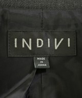 INDIVI（インディヴィ）ノーカラージャケット グレー サイズ:13(XL位) レディース/2200682492171